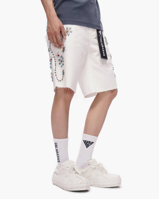 Muse Shorts White - Valabasas