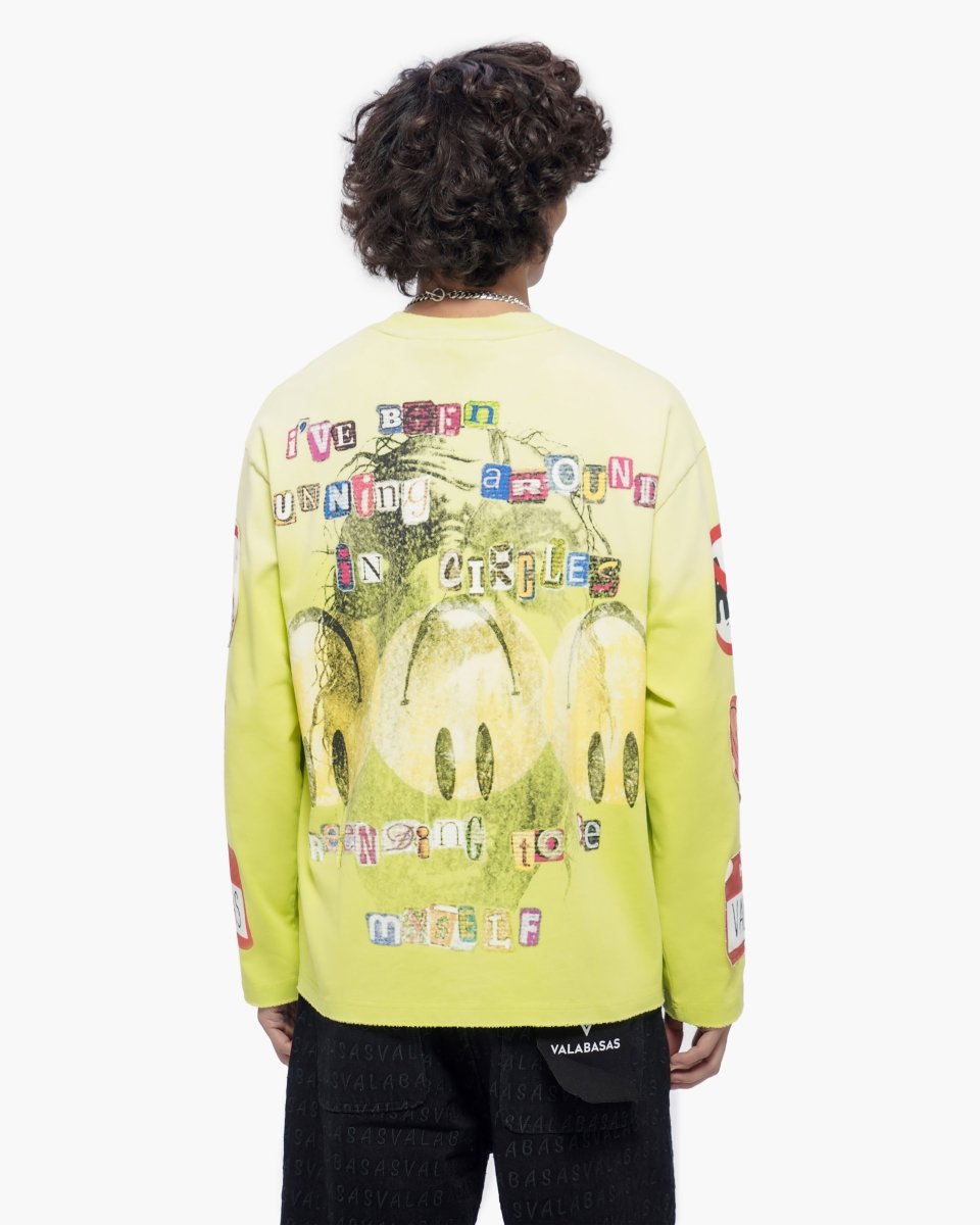 My Name Is Highlighter Crewneck - Valabasas