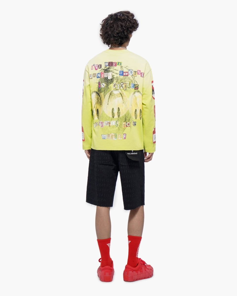 My Name Is Highlighter Crewneck - Valabasas