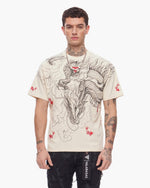 Mythic Flow Tee Beige
