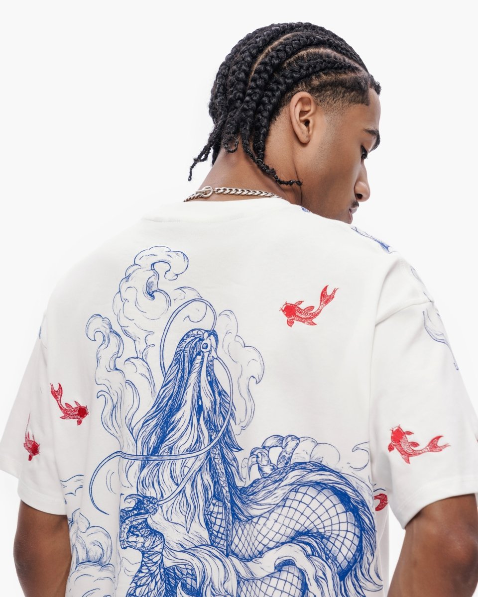 Mythic Flow Tee White - Valabasas