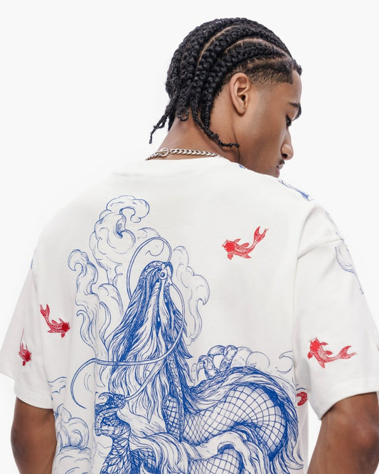 Mythic Flow Tee White - Valabasas