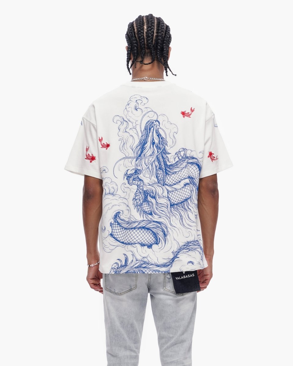 Mythic Flow Tee White - Valabasas