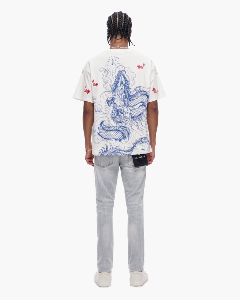 Mythic Flow Tee White - Valabasas