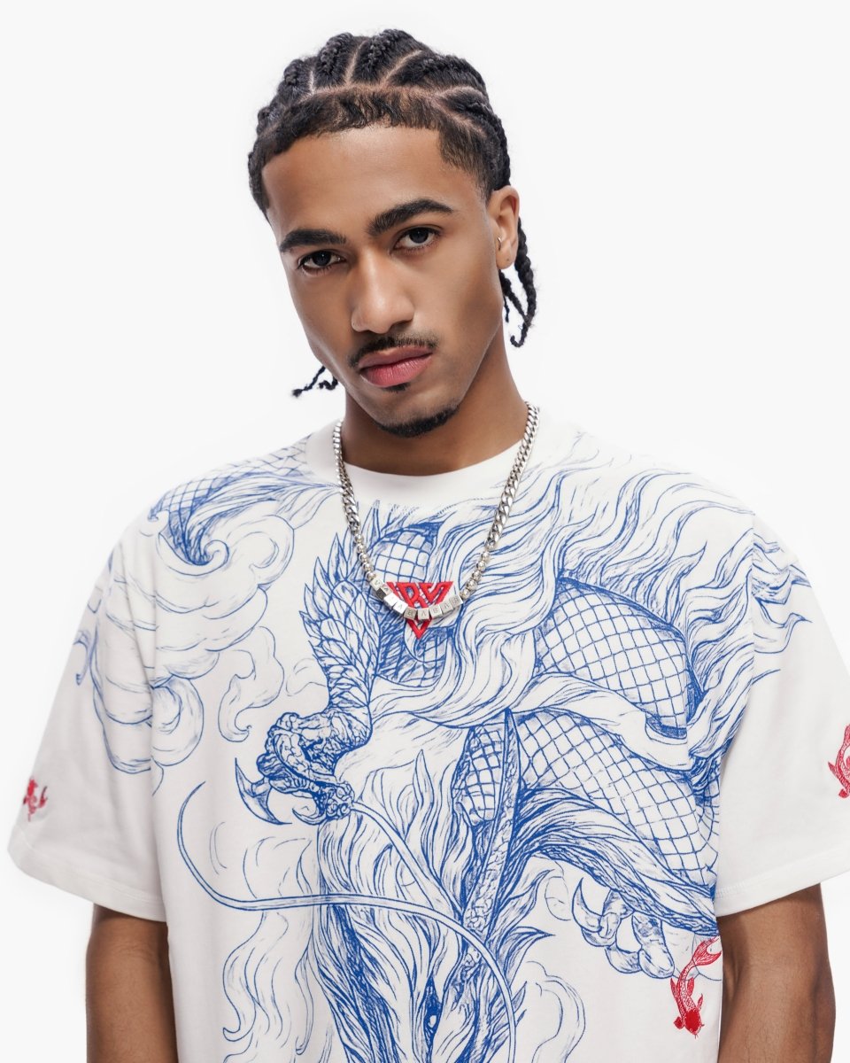 Mythic Flow Tee White - Valabasas