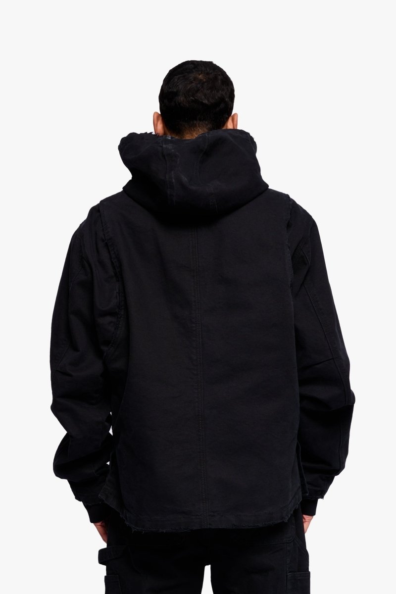 Nest Jacket Black Washed - Valabasas
