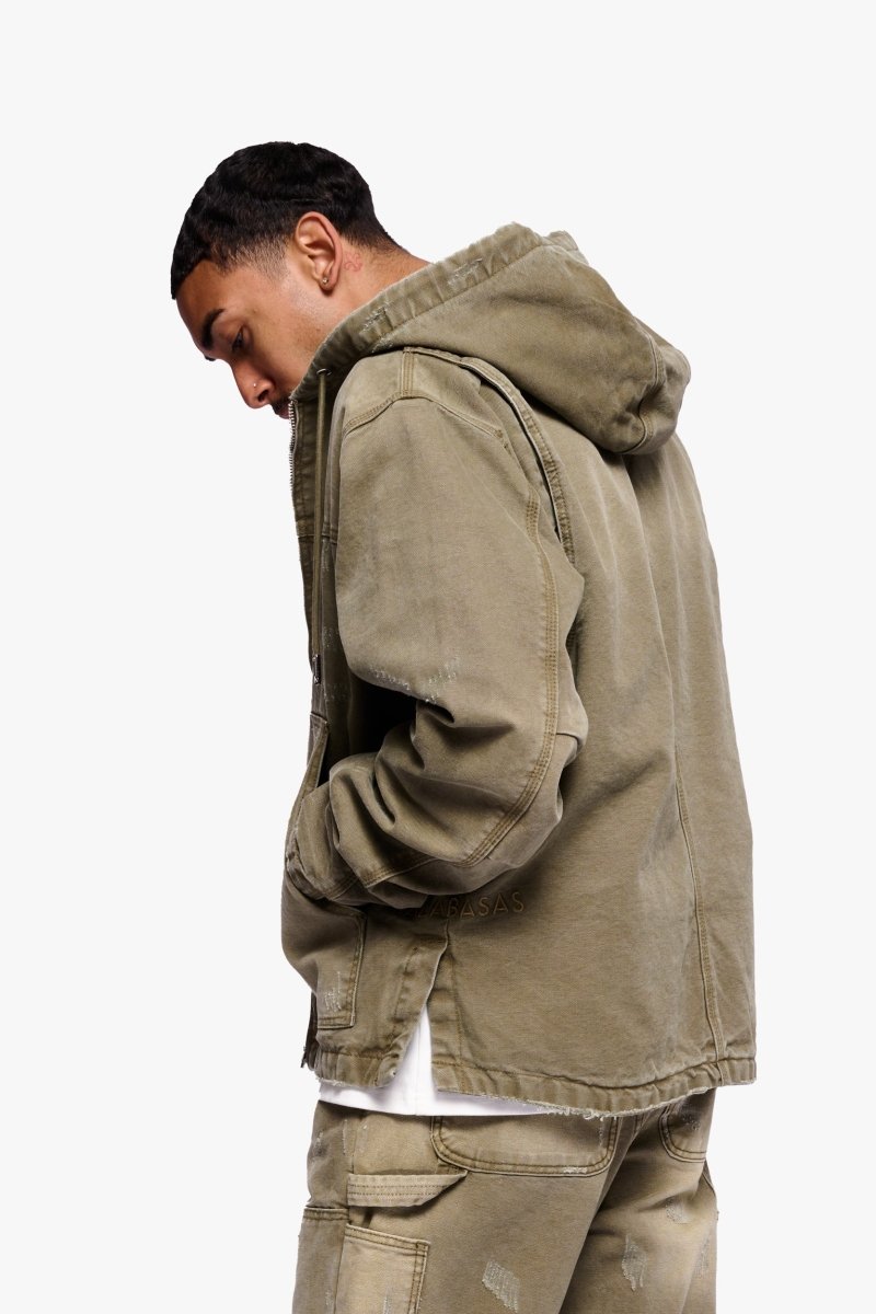 Nest Jacket Green Washed