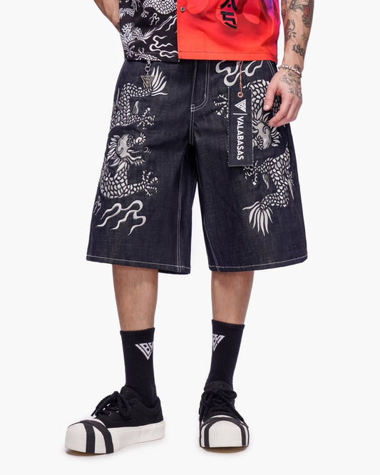 Nexoza Mens Jorts Indigo - Valabasas