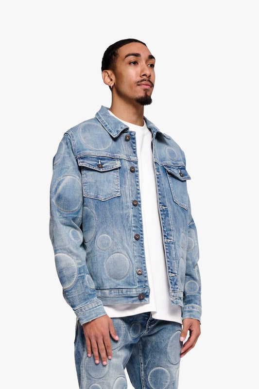 Nexus Jacket Blue Washed - Valabasas