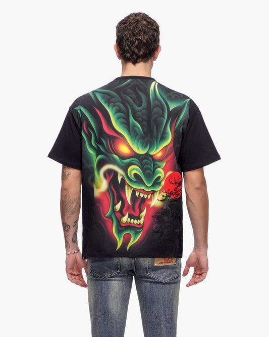 Night Serpent Tee Black - Valabasas