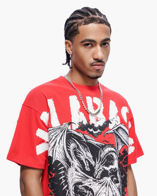 Nightforge Tee Red - Valabasas