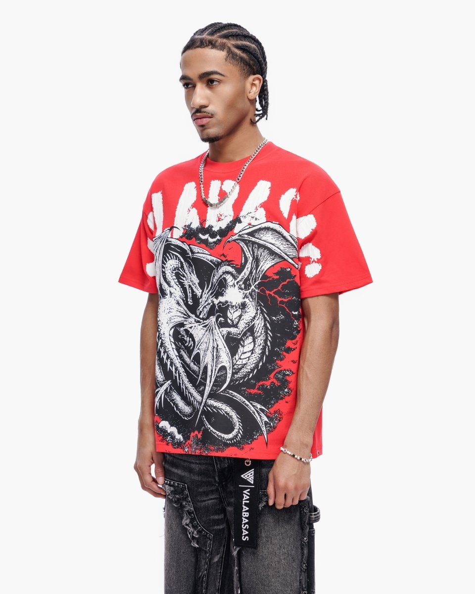 Nightforge Tee Red - Valabasas