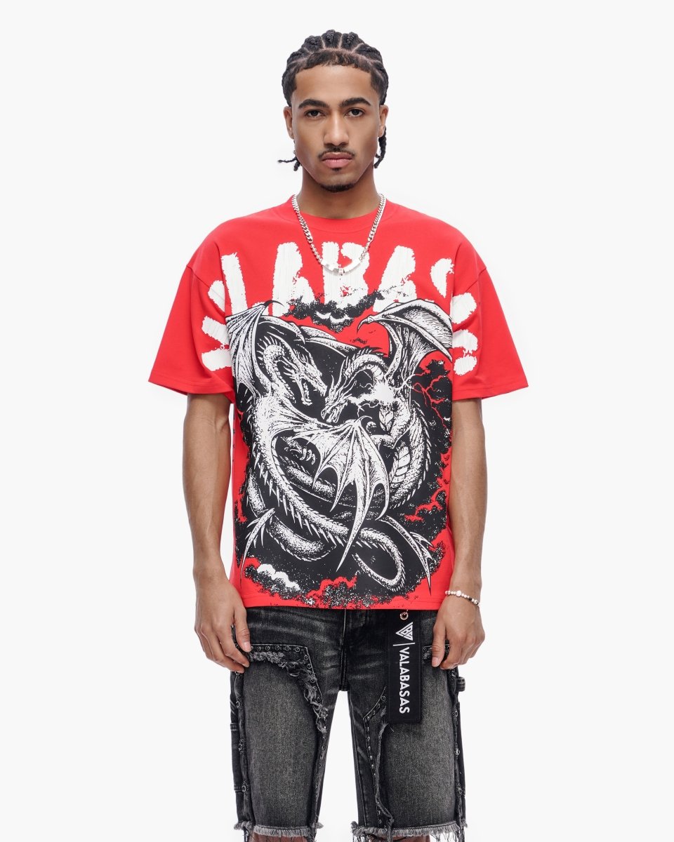 Nightforge Tee Red - Valabasas