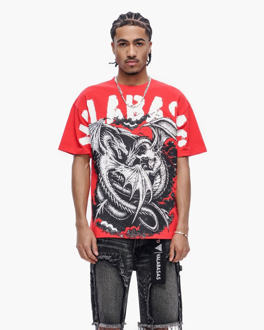 Nightforge Tee Red - Valabasas