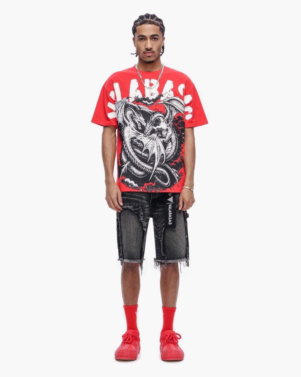 Nightforge Tee Red - Valabasas