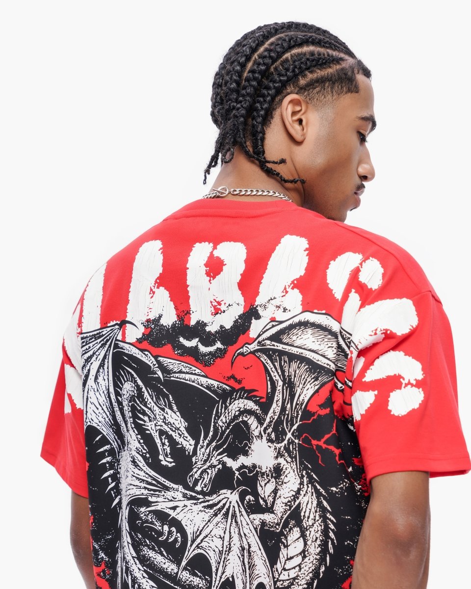 Nightforge Tee Red - Valabasas