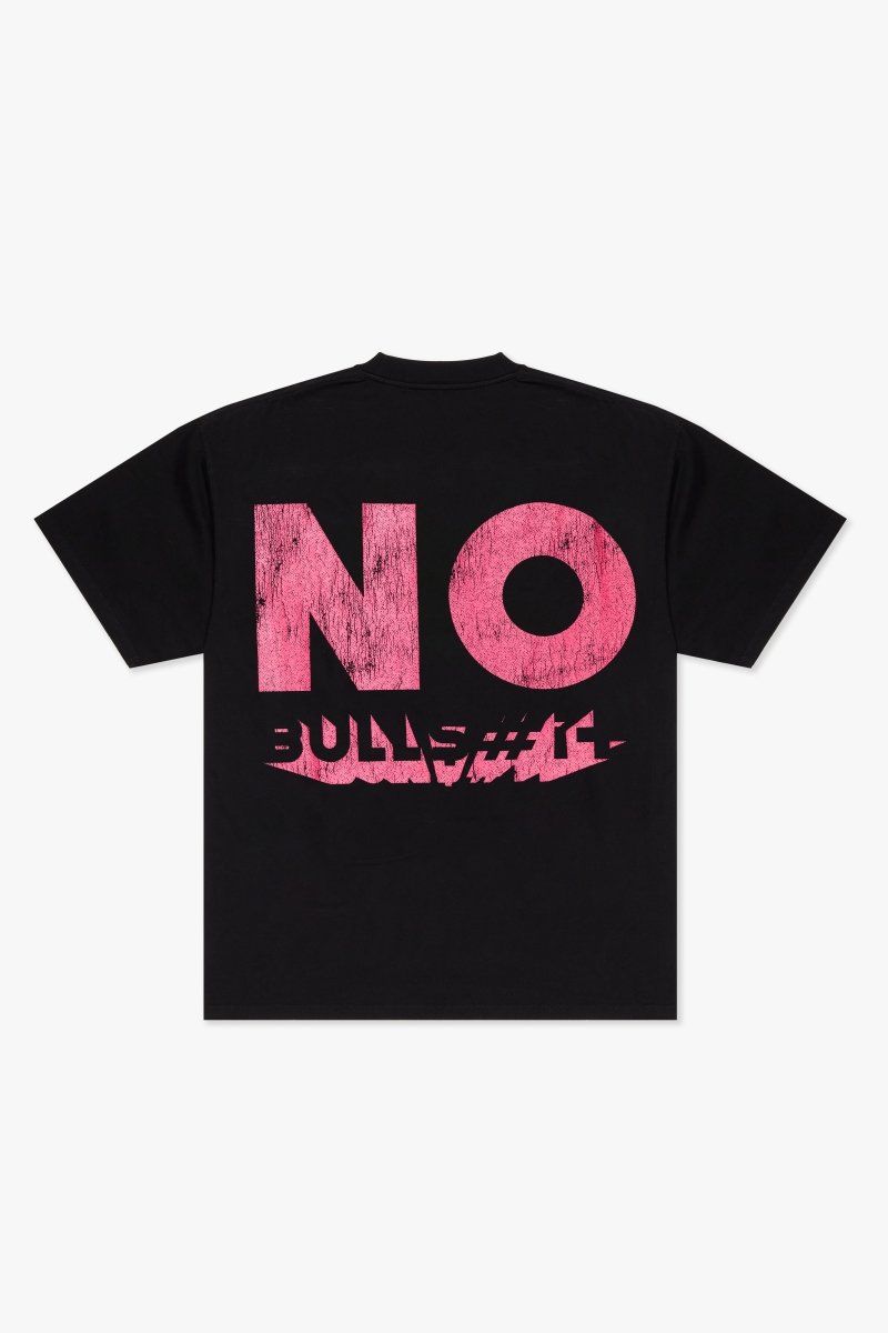 "NO BULL" TEE JET BLACK - Valabasas