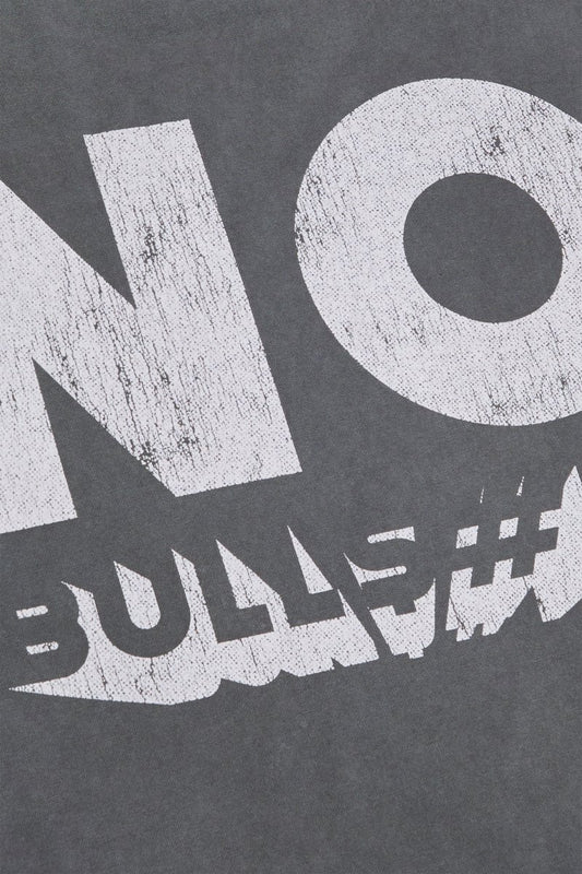 "NO BULL" TEE VINTAGE GREY - Valabasas