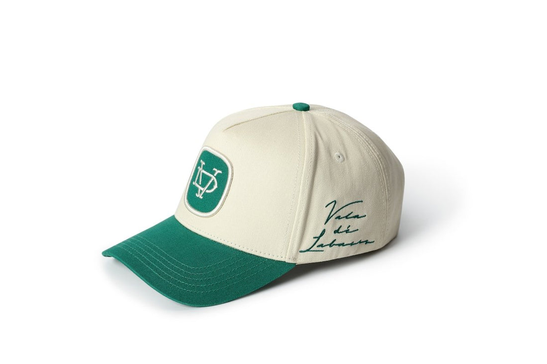 Nobeless Trucker Hat – Off White / Green - Valabasas