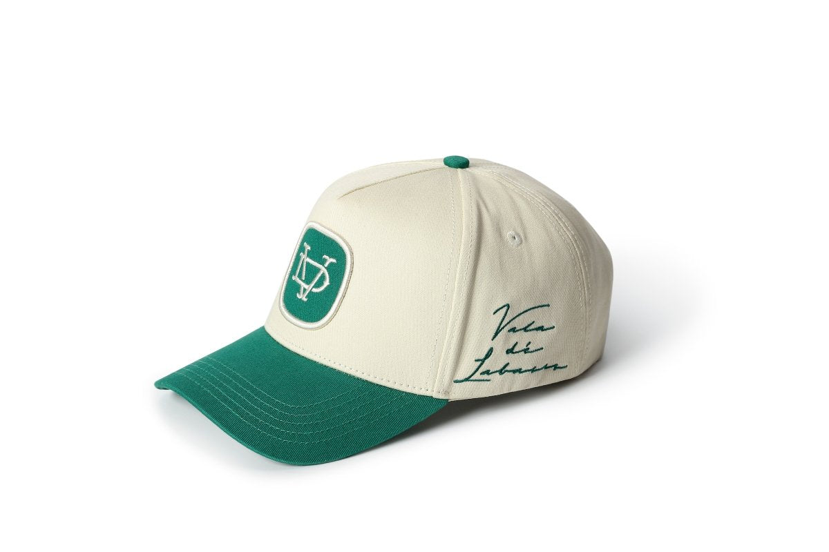 Nobeless Trucker Hat – Off White / Green - Valabasas