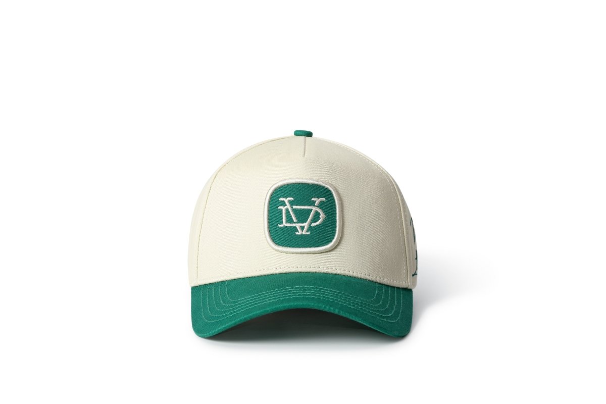 Nobeless Trucker Hat – Off White / Green - Valabasas