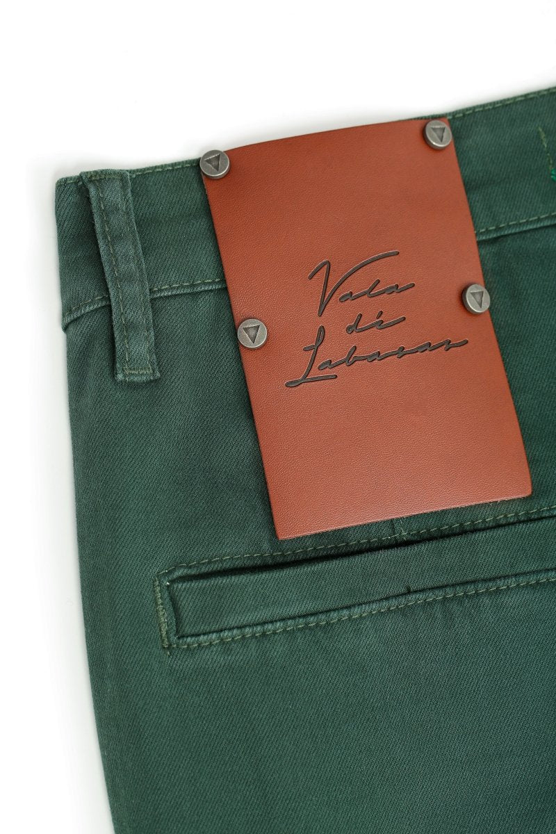 Noctis Chino Pants – Green (Cotton Blend) - Valabasas