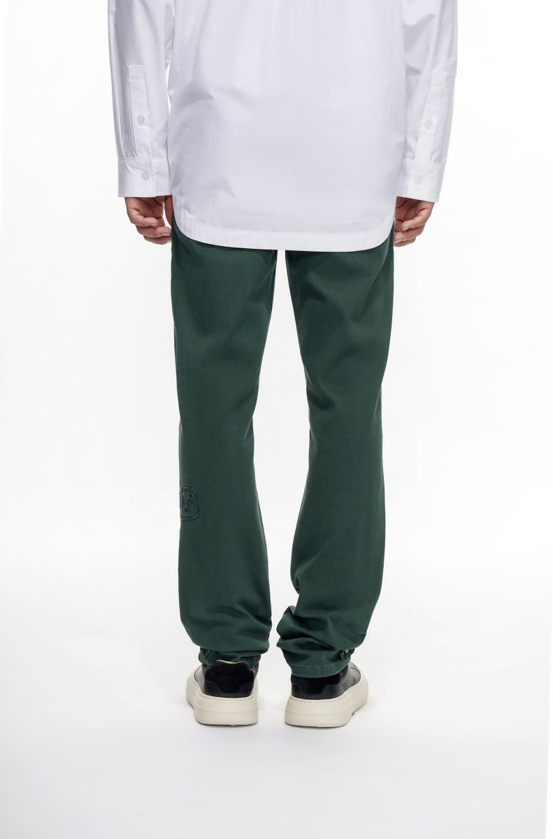 Noctis Chino Pants – Green (Cotton Blend) - Valabasas