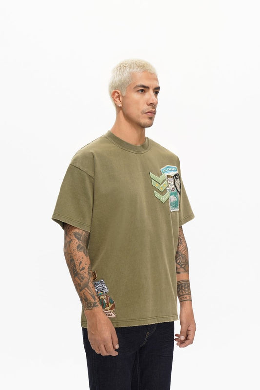 Nomad Dark Green Tee - Valabasas