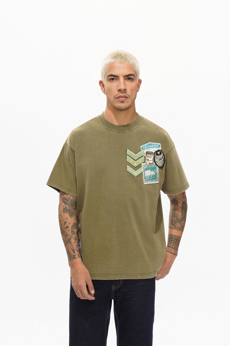 Nomad Dark Green Tee - Valabasas