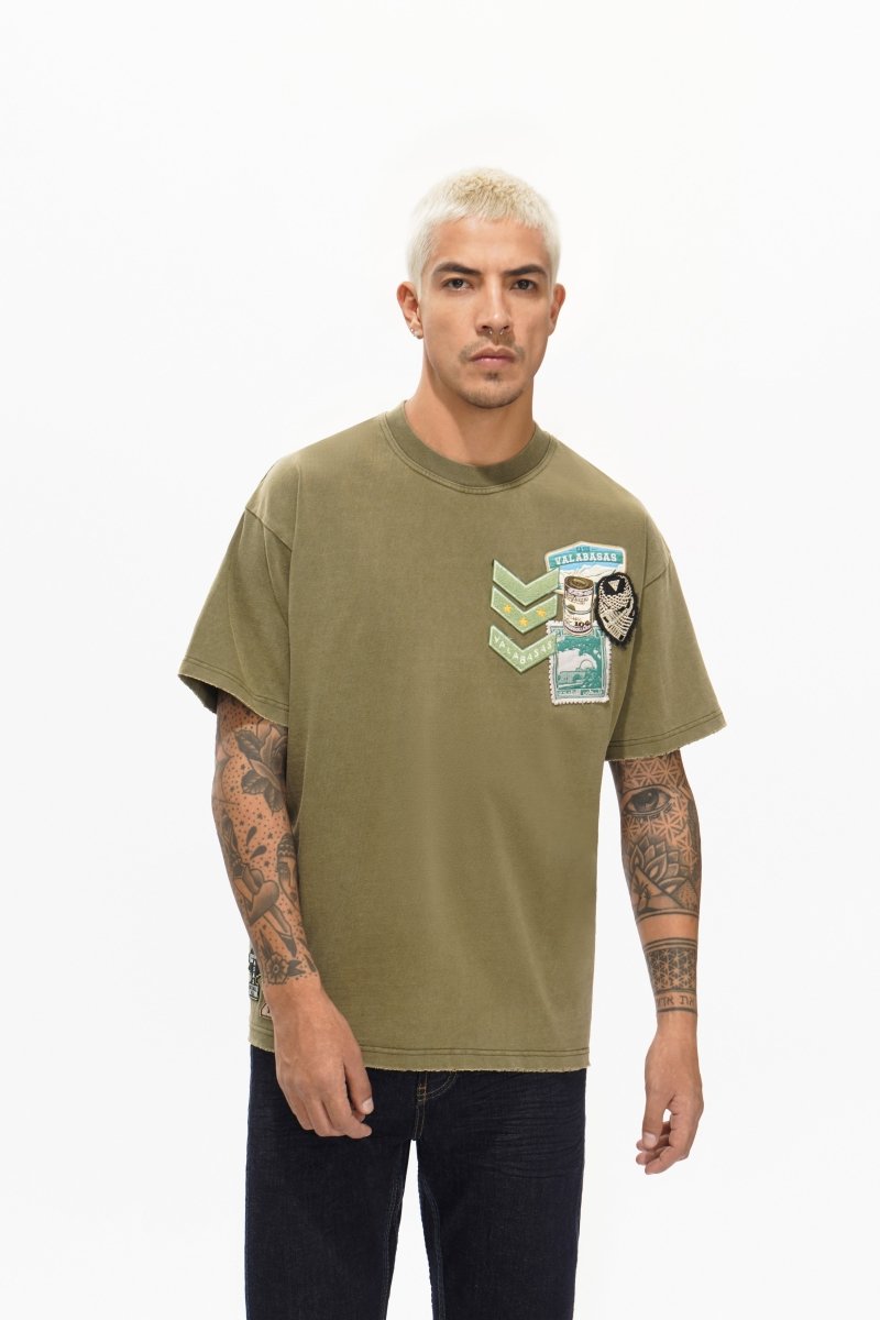 Nomad Dark Green Tee - Valabasas