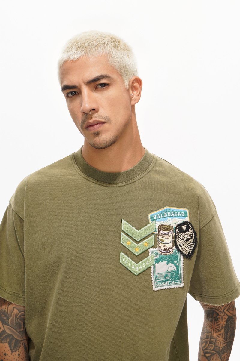 Nomad Dark Green Tee - Valabasas