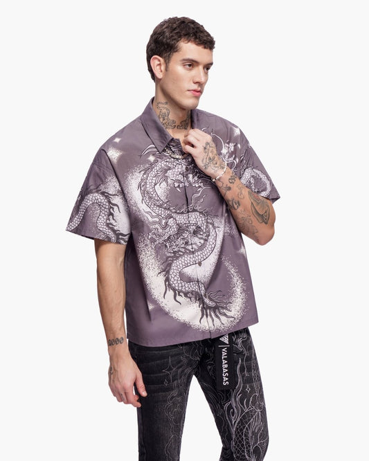 Noriku Button Down Grey - Valabasas