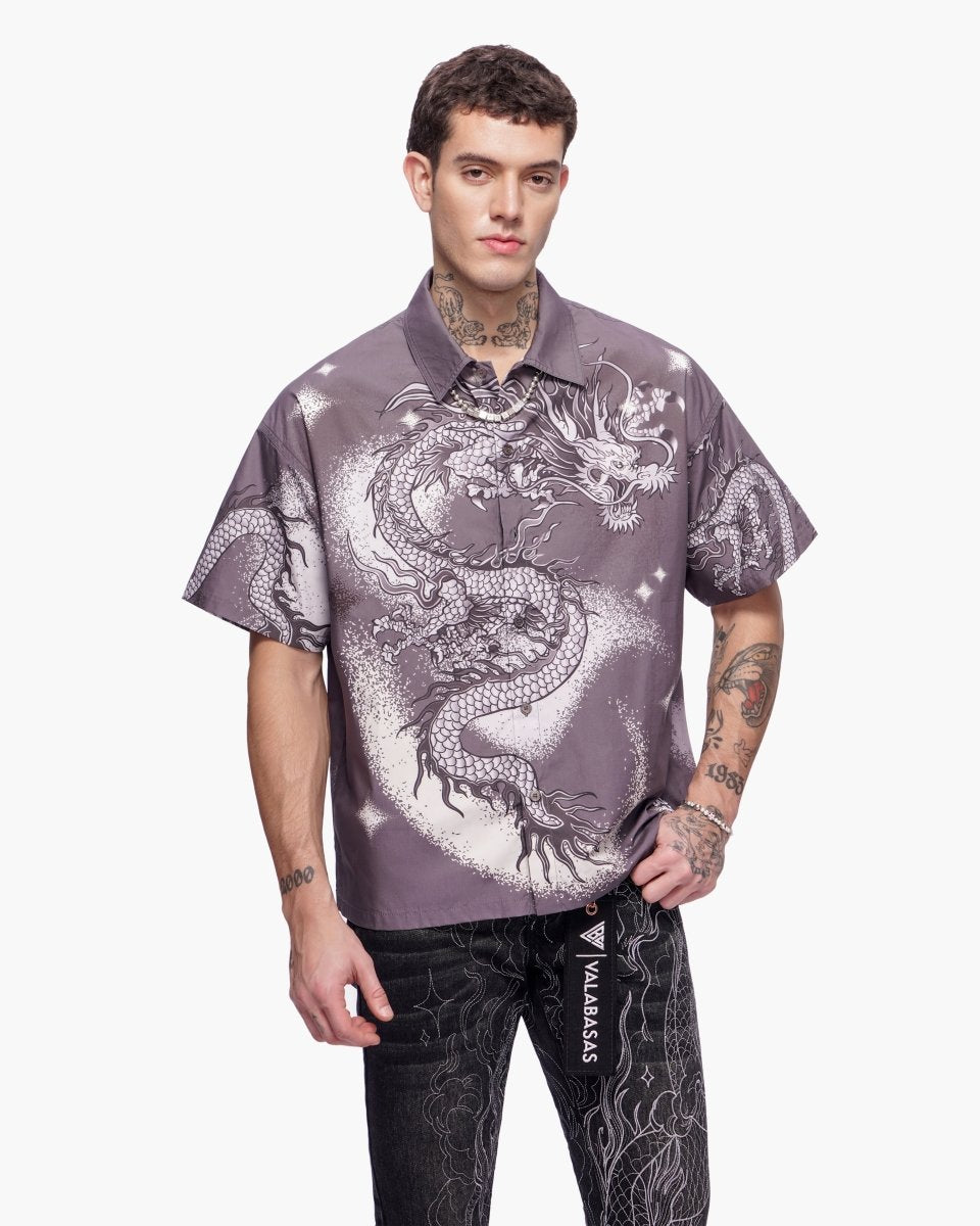 Noriku Button Down Grey - Valabasas