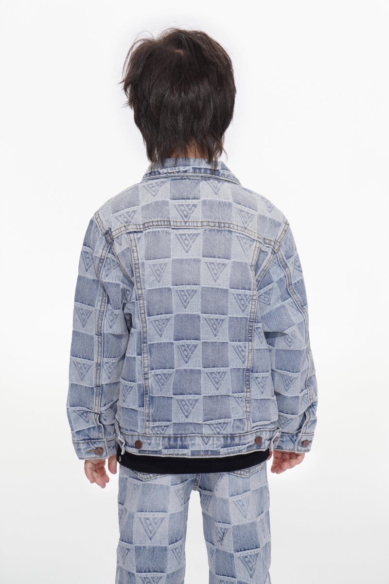 Official Kids Light Blue Wash Jacket - Valabasas