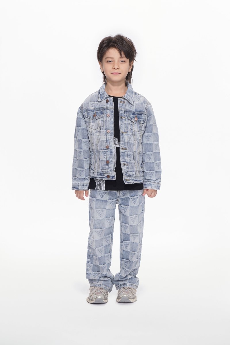 Official Kids Light Blue Wash Jacket - Valabasas