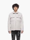 Offset Grey Mohair Jacket
