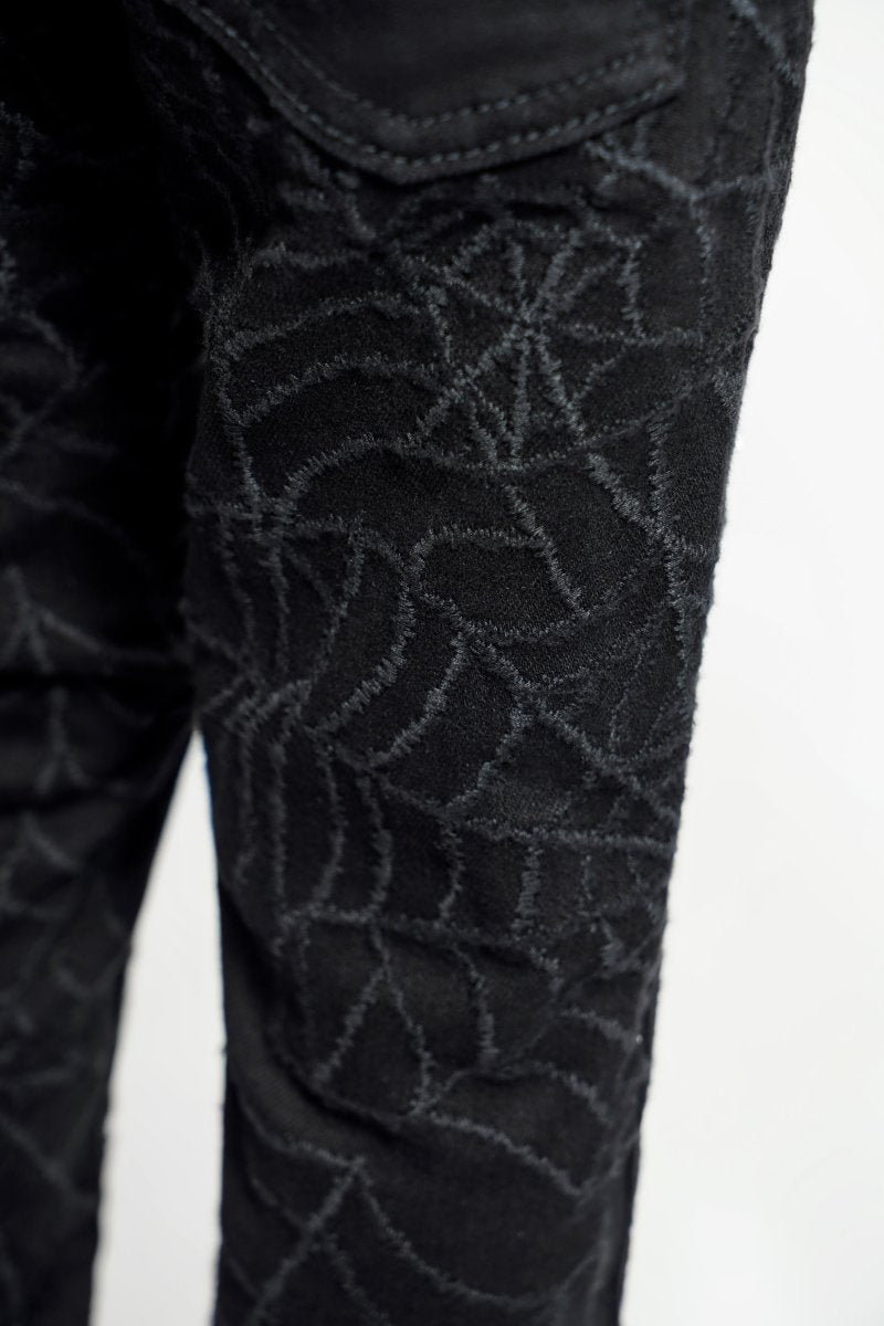 Operator Kids Black Stacked Jeans - Valabasas