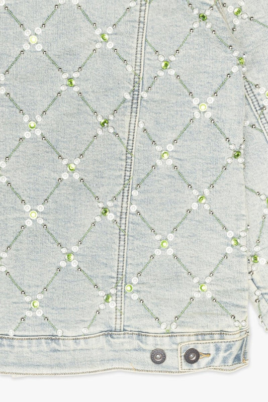 Optimus Denim Jacket Light Vintage Blue - Valabasas