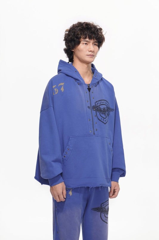 Ordon Blue Hoodie - Valabasas