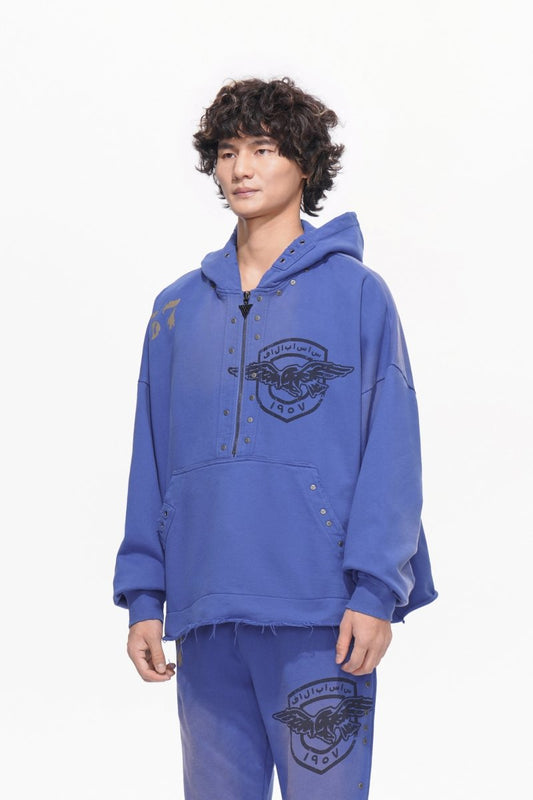 Ordon Blue Hoodie - Valabasas