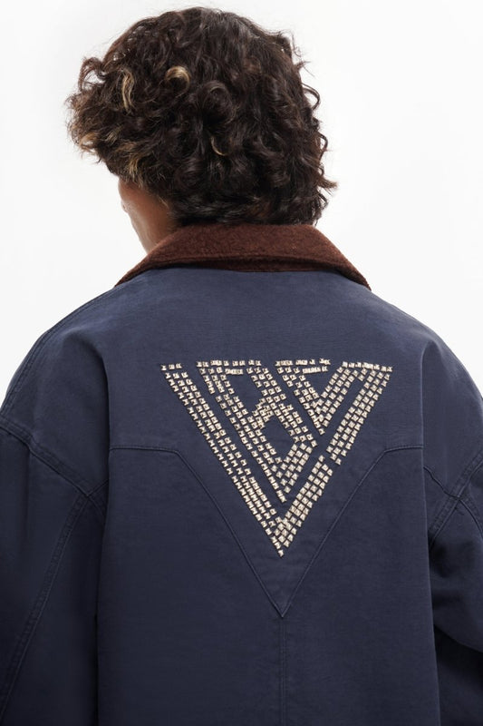 Orient Jacket Indigo - Valabasas