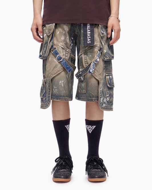 Osama Jorts Dirty Wash - Valabasas