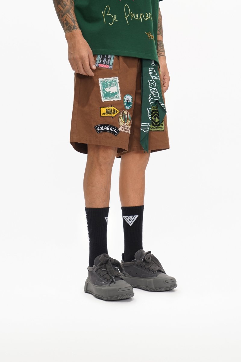 Outland Jorts Brown - Valabasas