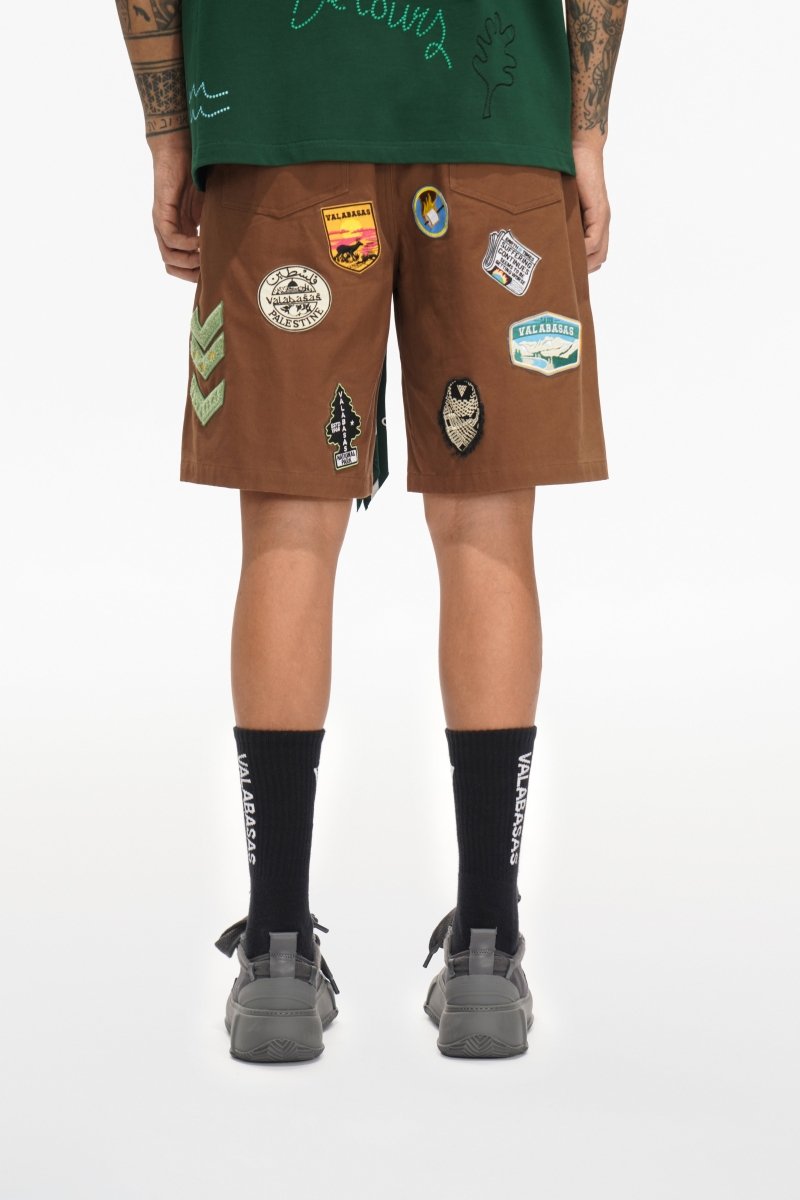 Outland Jorts Brown - Valabasas