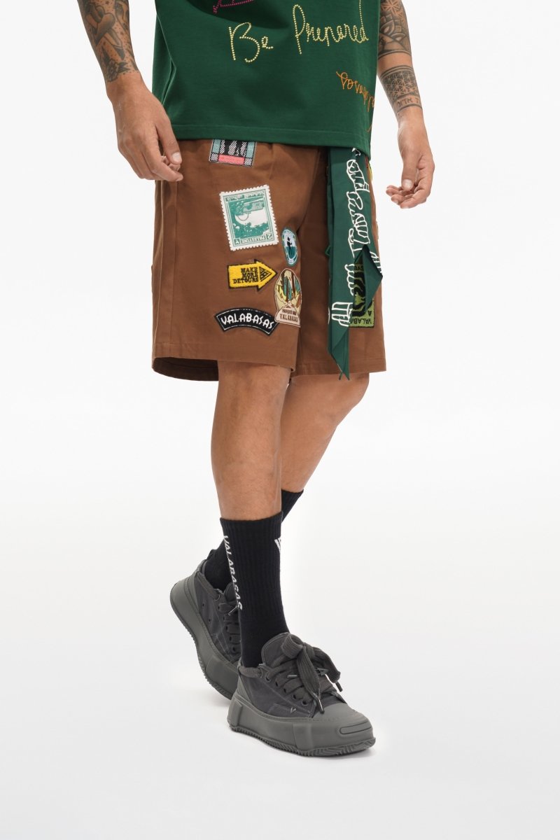 Outland Jorts Brown - Valabasas