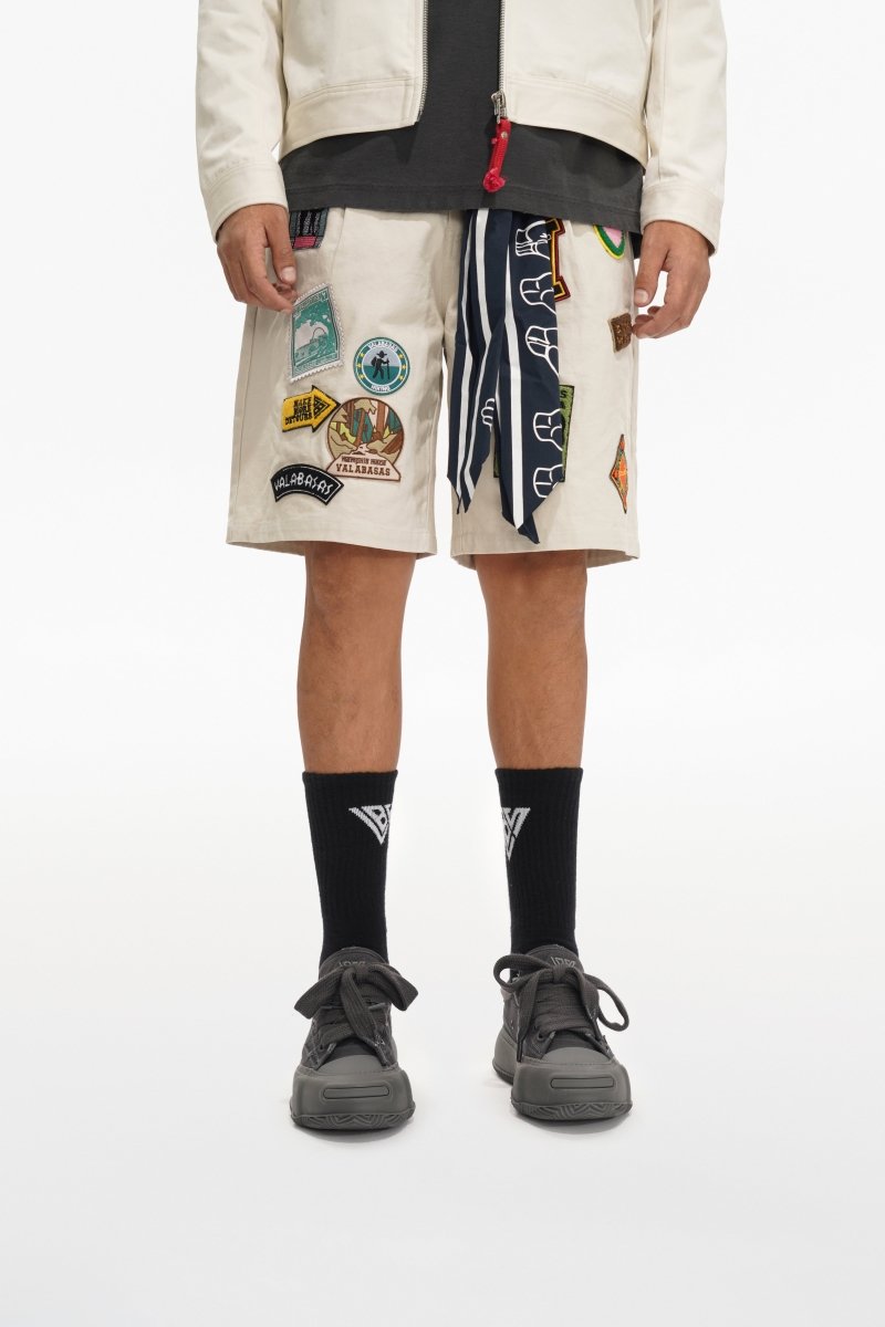 Outland Shorts Beige - Valabasas