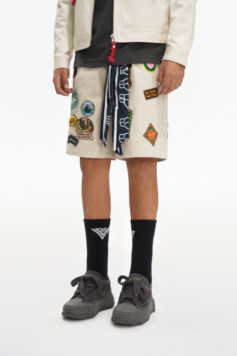 Outland Shorts Beige - Valabasas