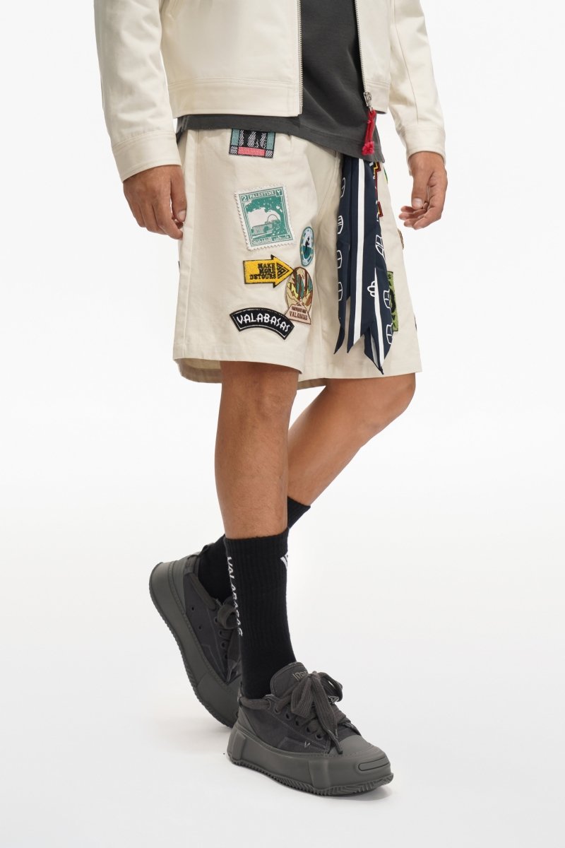 Outland Shorts Beige - Valabasas