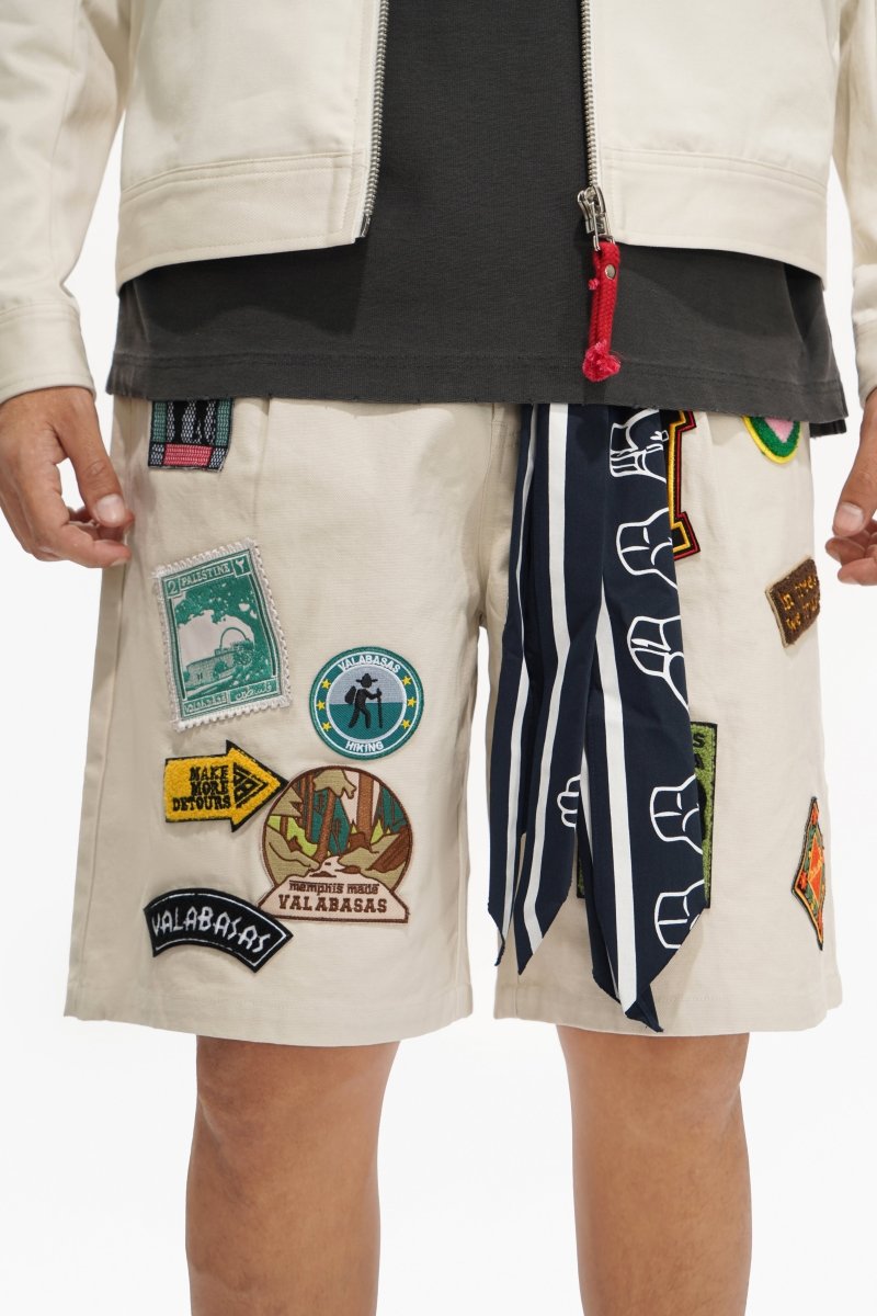 Outland Shorts Beige - Valabasas