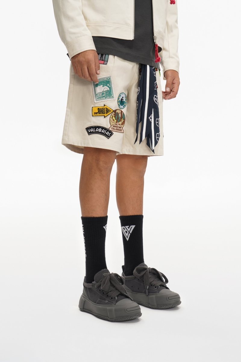 Outland Shorts Beige - Valabasas